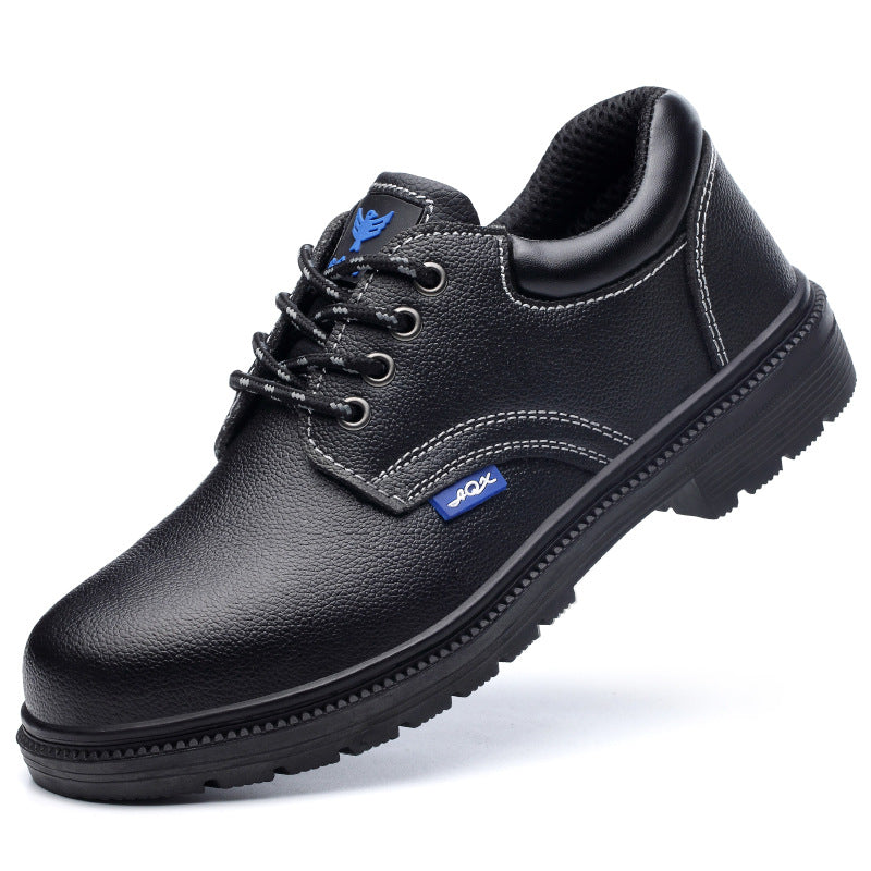 MEN'S ANTI-SMASH WATERPROOF WEAR-RESISTANT WORK SAFETY SHOES