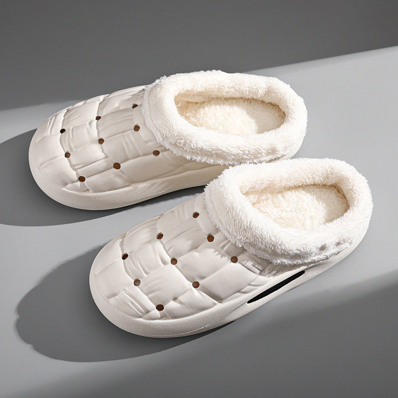 MEN'S COMFORTABLE FLEECE-LINED CASUAL/OUTDOOR SHOES