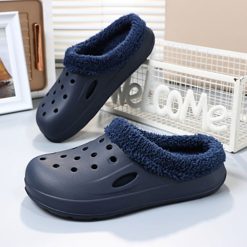 MEN'S WARM AND COMFORTABLE EVERYDAY COTTON SLIPPERS FOR AUTUMN AND WINTER