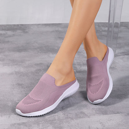 WOMEN'S CASUAL SPORTS SHOES FLYING WOVEN SHOES