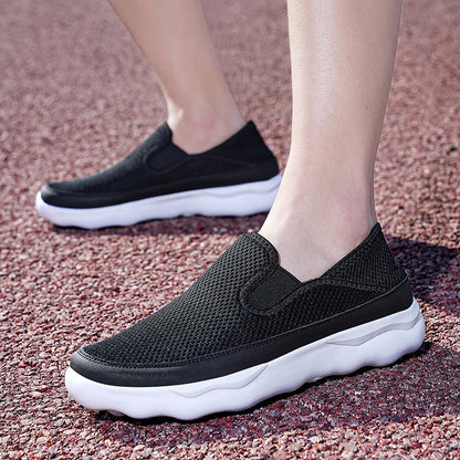 MEN'S COMFORTABLE AND BREATHABLE SPORTS COLLAPSIBLE HEEL SHOES