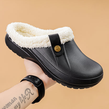 MEN'S COMFORTABLE WOOL-LINED ARCH SUPPORT CROCS