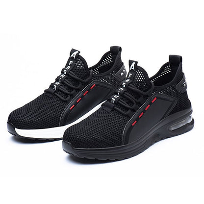 Ultra-Light Breathable Fashion Work Shoes - Black