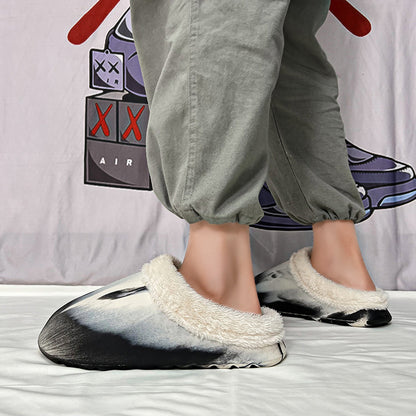 WATERMELON SHOES - WOOL-LINED, WATERPROOF, SNOW-PROOF CASUAL COTTON SHOES