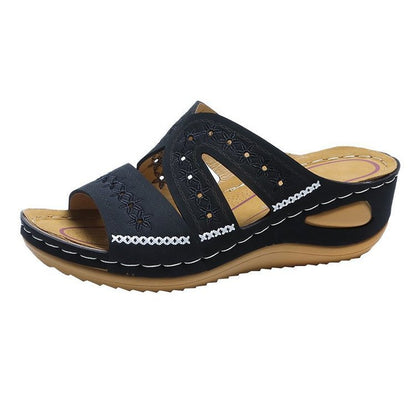 Premium Orthopedic ThickPlatform Slipper Sandals