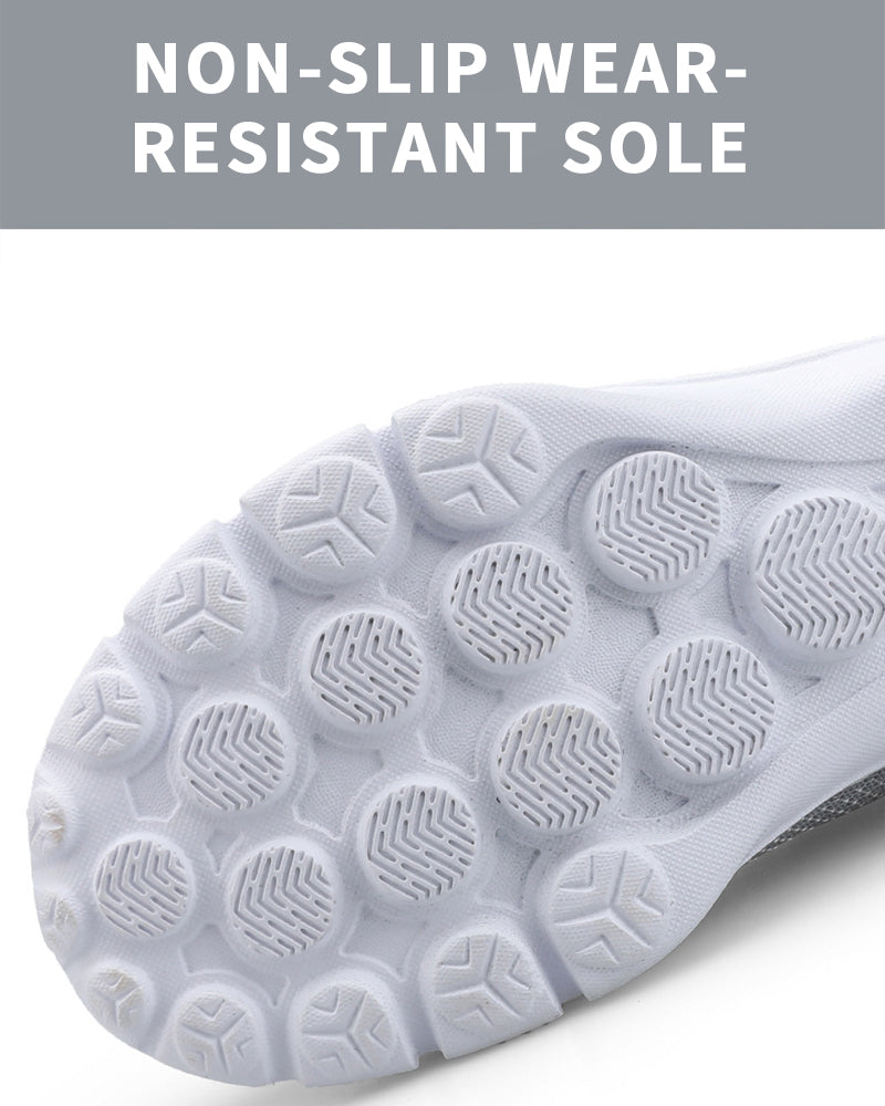 MEN'S FLAT SLIP-ON SANDALS MESH SURFACE BREATHABLE