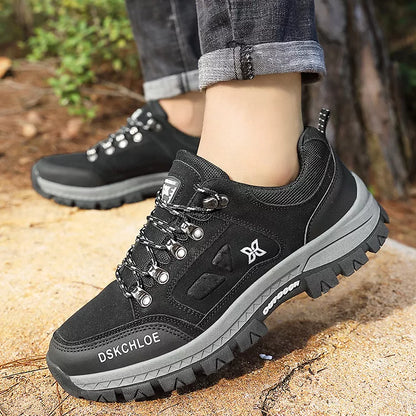 Men's good arch support outdoor breathable walking shoes 2022