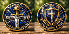 Faith & Strength Christian Challenge Coin