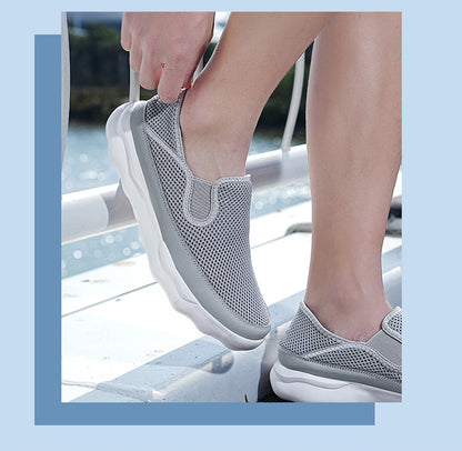 MEN'S COMFORTABLE AND BREATHABLE SPORTS COLLAPSIBLE HEEL SHOES