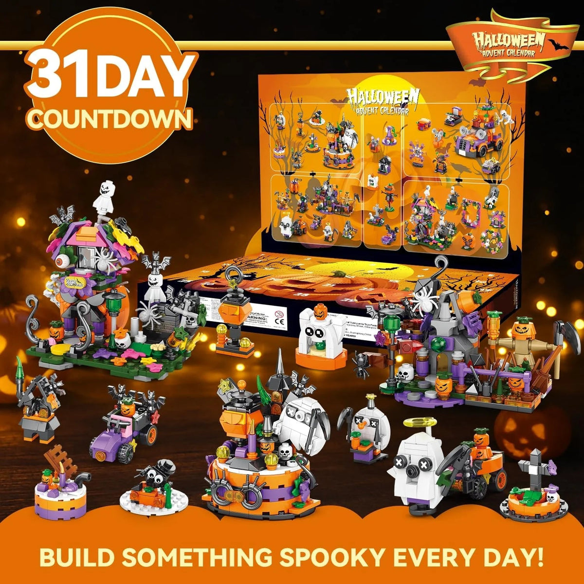 🎁31 Days of Halloween Countdown Calendar 🎃🧛‍♂️