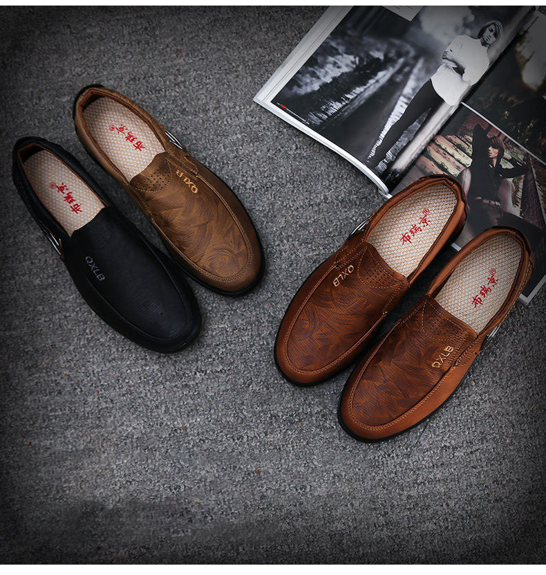 MEN'S EXTENDED WIDTH FOOT AND HEEL COMFORTABLE BREATHABLE SHOES