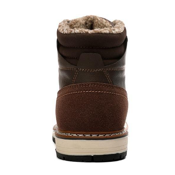 Everest Fur Lined Leather Snow Boots