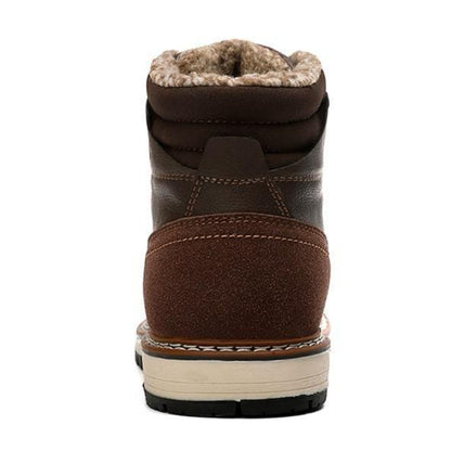 Everest Fur Lined Leather Snow Boots