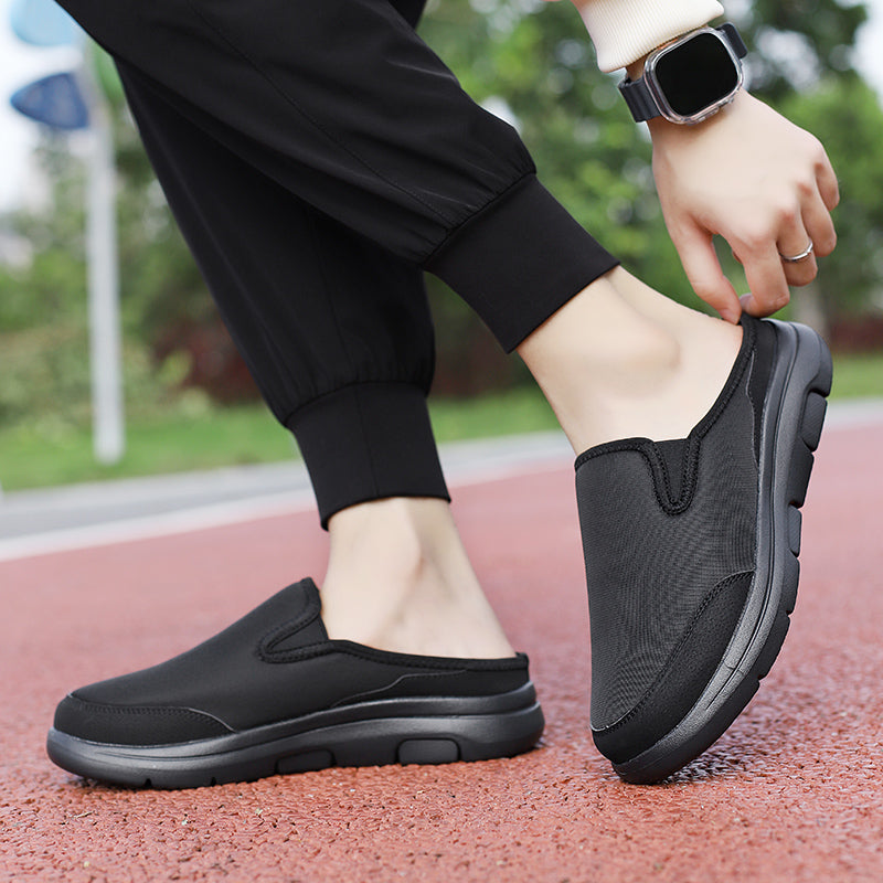 MEN'S COMFORTABLE LINED FLEECE ARCH SUPPORT SPORTS SANDALS