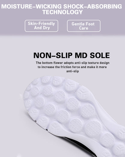 WOMEN'S BREATHABLE COMFORTABLE LIGHT HALF SLIPPERS