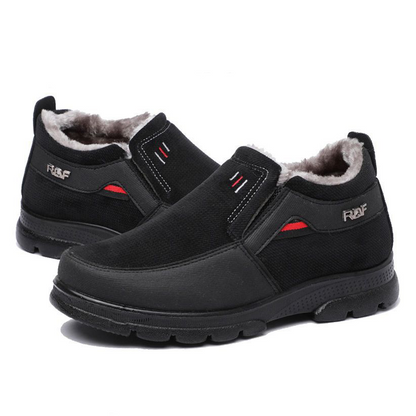 MEN'S SOFT SOLE NON-SLIP PLUS FLEECE CASUAL COTTON SHOES