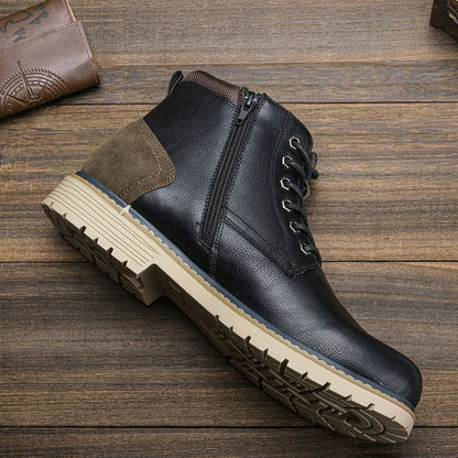 Men Retro Boots 2023 - Handmade - Hight Quality - BFM