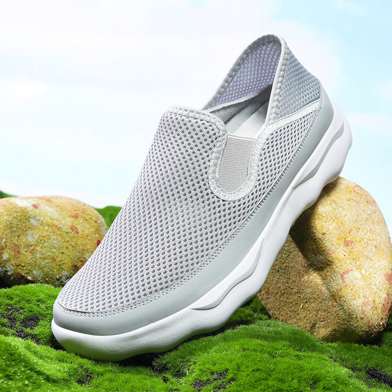 MEN'S COMFORTABLE AND BREATHABLE SPORTS COLLAPSIBLE HEEL SHOES