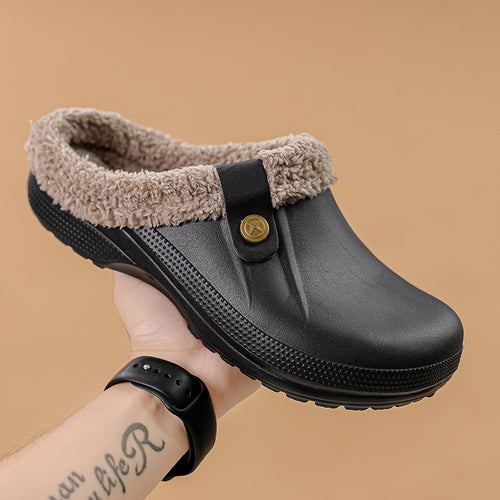 MEN'S COMFORTABLE WOOL-LINED ARCH SUPPORT CROCS