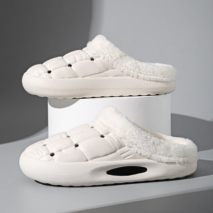 MEN'S COMFORTABLE FLEECE-LINED CASUAL/OUTDOOR SHOES