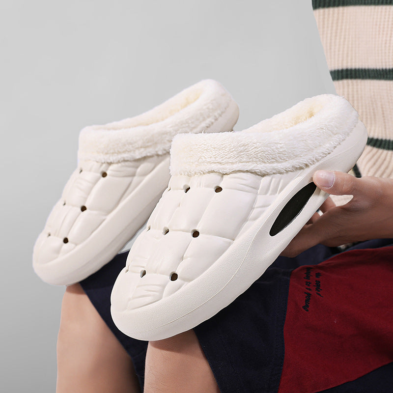 MEN'S COMFORTABLE FLEECE-LINED CASUAL/OUTDOOR SHOES