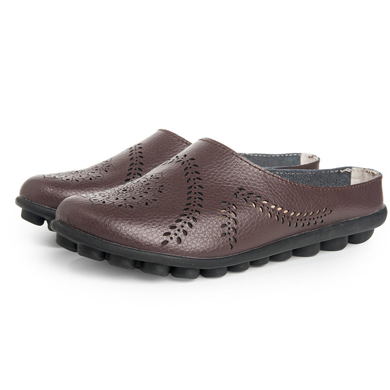 Xshoeey Casual All-match Hollow Slippers