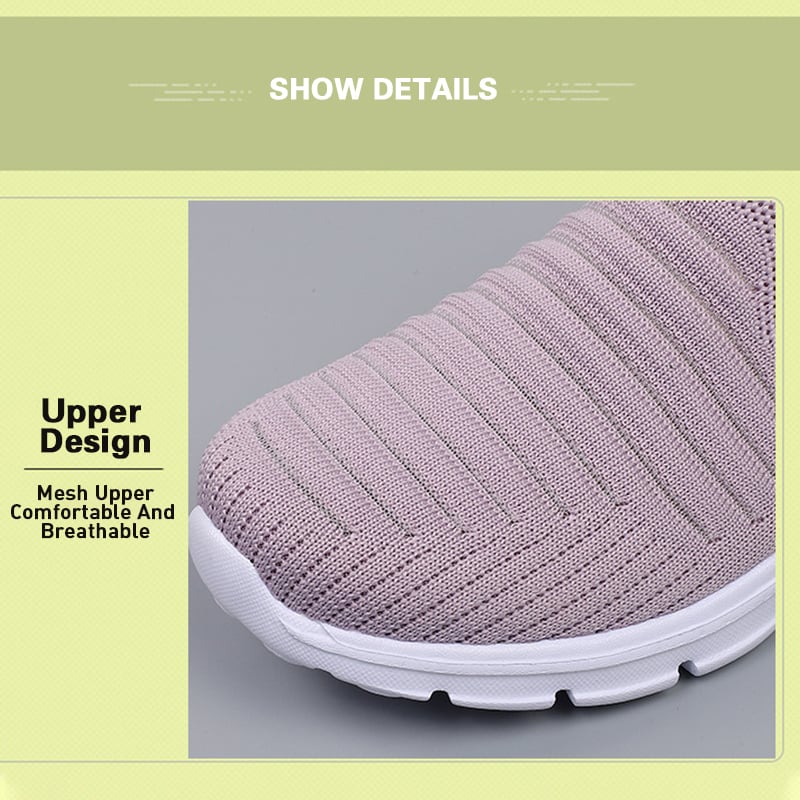 WOMEN'S BREATHABLE COMFORTABLE LIGHT HALF SLIPPERS