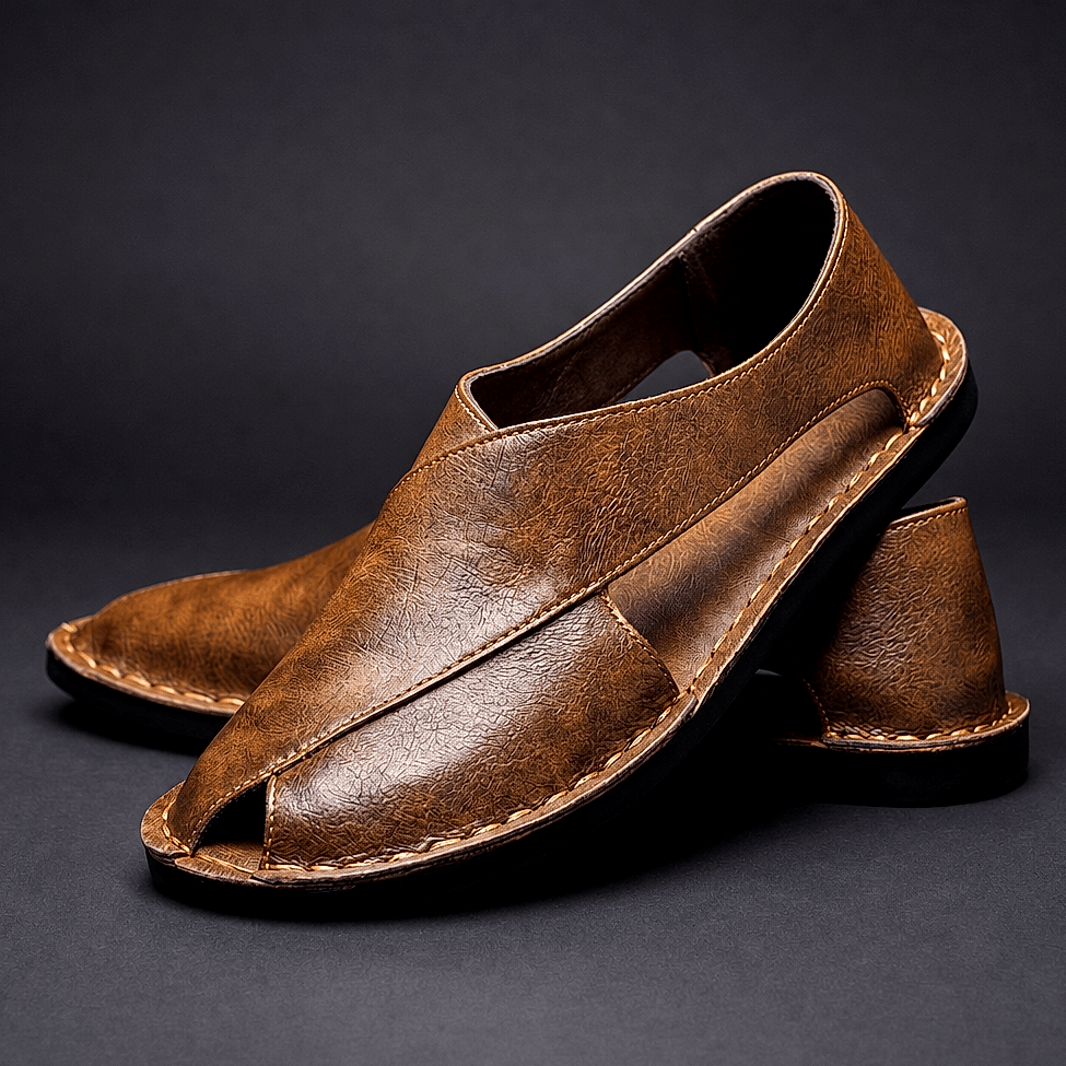 Fabio Leather Mules