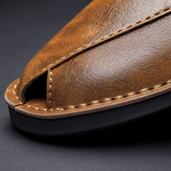 Fabio Leather Mules
