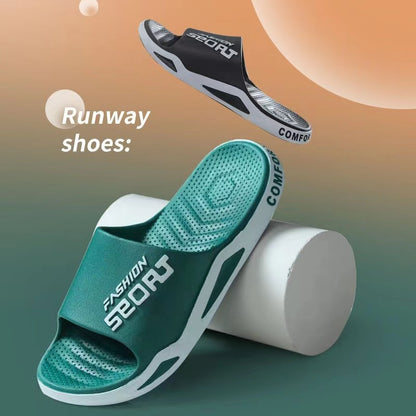 MEN'S SUMMER OUTDOOR NON-SLIP RESISTANT SPORTS SLIPPERS