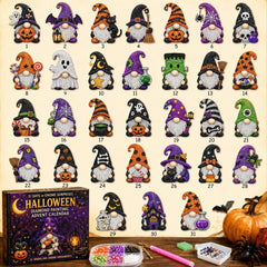 🎃✨ 31 Days of Gnome Surprises Halloween Diamond Painting Advent Calendar