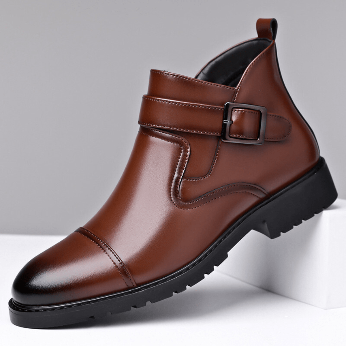Leo Buckle Boots
