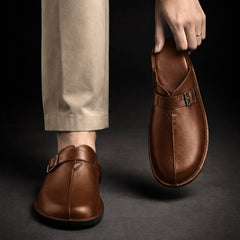 Lorenzo Leather Mules