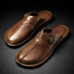 Lorenzo Leather Mules