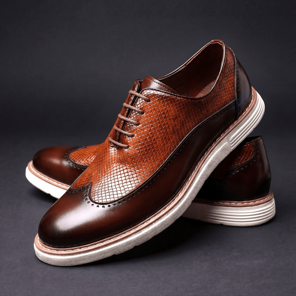 Norman Leather Oxfords