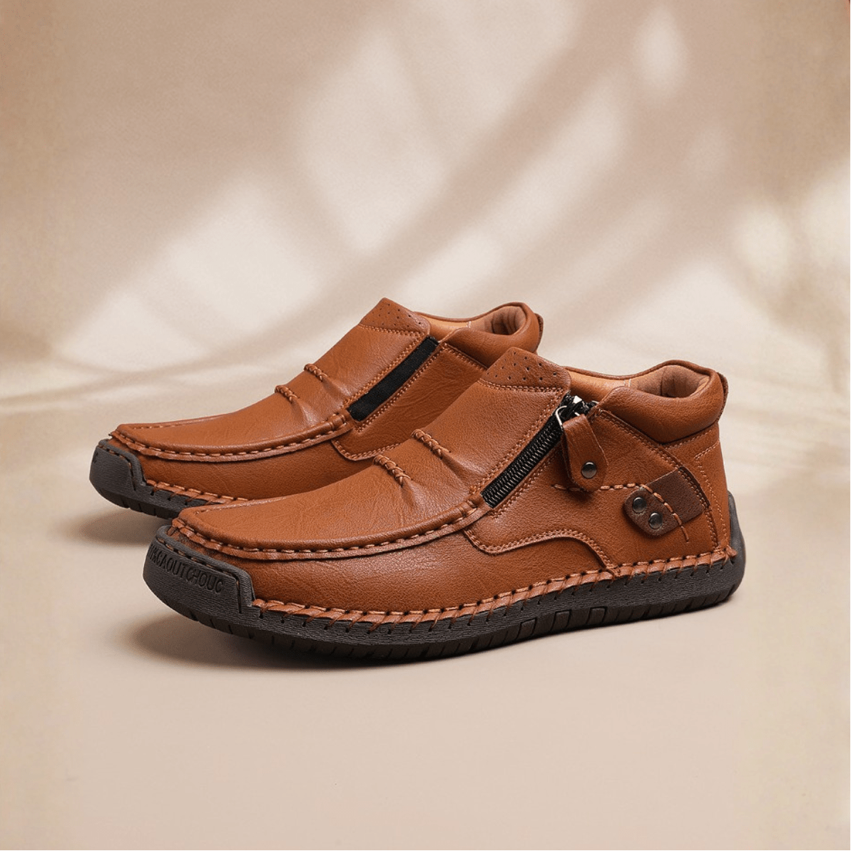 Roman Leather Boots