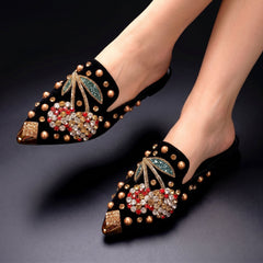 Sinclair Cherry Mules