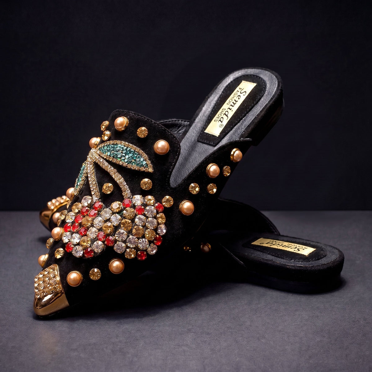 Sinclair Cherry Mules